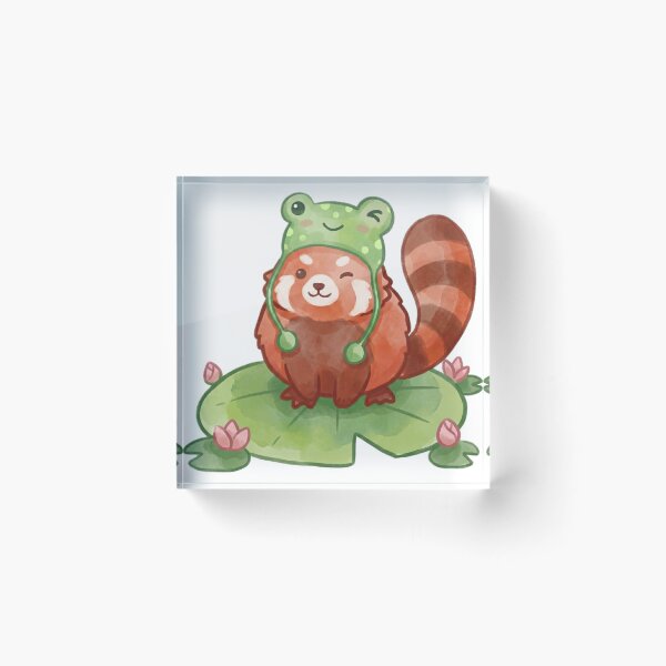 Item preview, red panda froggy designed and sold by taexgiuls.