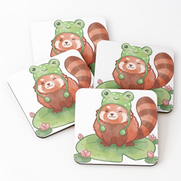 Item preview, red panda froggy designed and sold by taexgiuls.