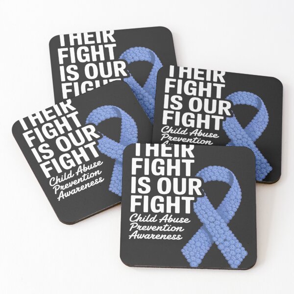 Item preview, Their fight is our fight Child Abuse prevention awareness designed and sold by AvagondaMind.