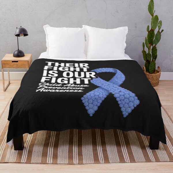Item preview, Their fight is our fight Child Abuse prevention awareness designed and sold by AvagondaMind.