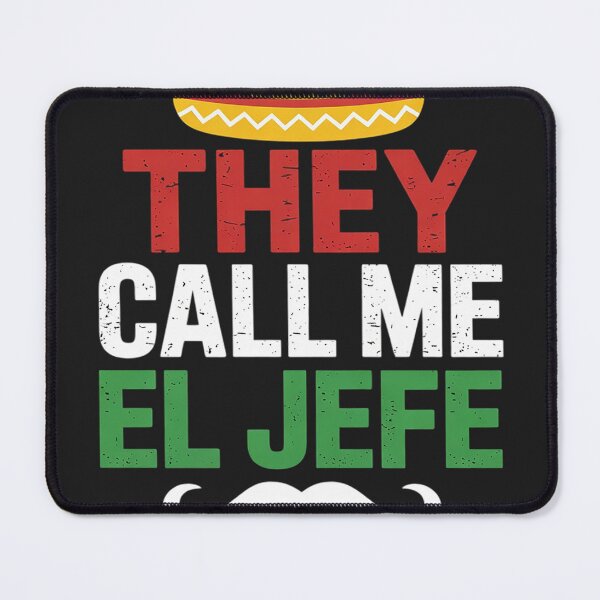 Item preview, They Call Me El Jefe Fiesta Mexican Party Hat designed and sold by AvagondaMind.