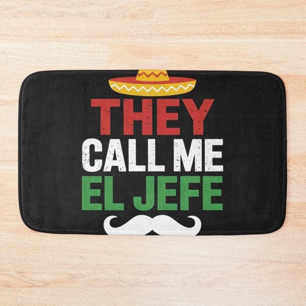 Item preview, They Call Me El Jefe Fiesta Mexican Party Hat designed and sold by AvagondaMind.