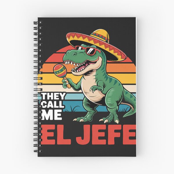 Item preview, They Call Me El Jefe Funny Dinosaur Cinco De Mayo Men Kids designed and sold by AvagondaMind.