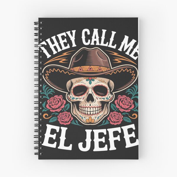 Item preview, They Call Me El Jefe Funny Mexican Skull Cinco De Mayo  3 designed and sold by AvagondaMind.