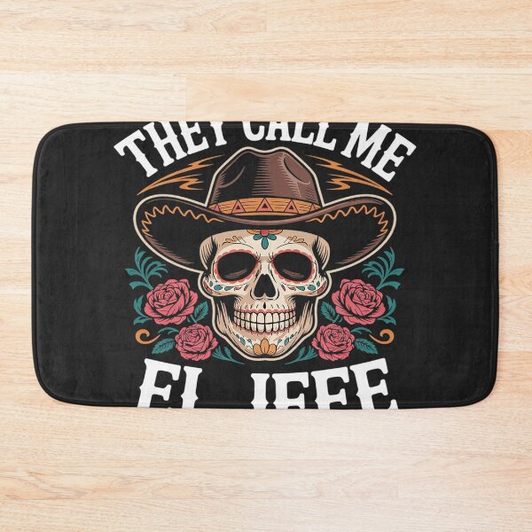 Item preview, They Call Me El Jefe Funny Mexican Skull Cinco De Mayo  3 designed and sold by AvagondaMind.
