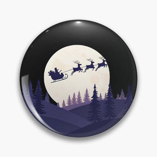 Item preview, Santa’s Moon Flight designed and sold by Neural-canvas.