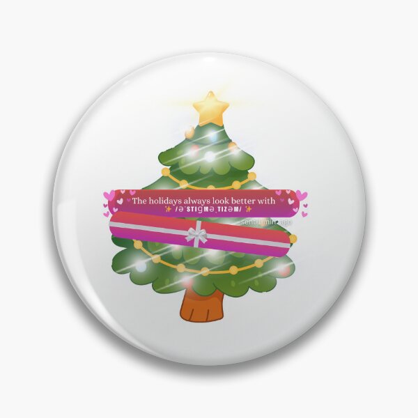 Item preview, The holidays always look better with astigmatism. designed and sold by miniscule-141.