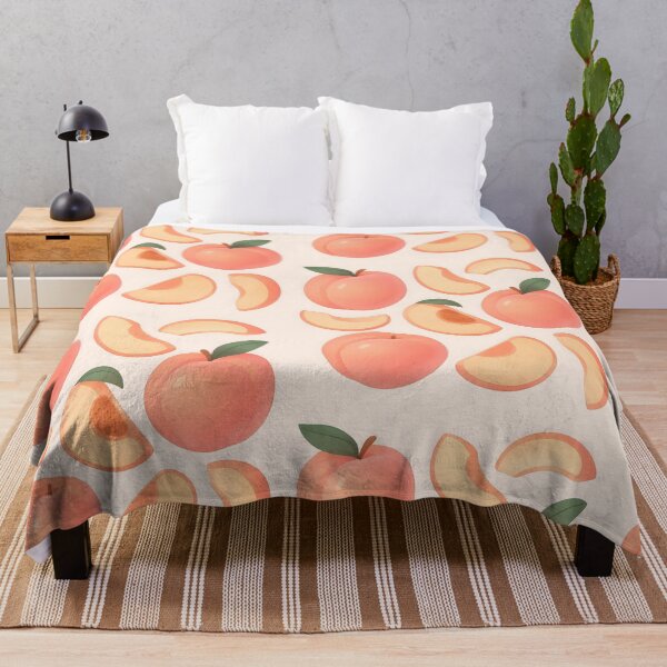 Item preview, Cute Peach Illustration – Minimal Fruit Aesthetic Design designed and sold by NoctaHike.