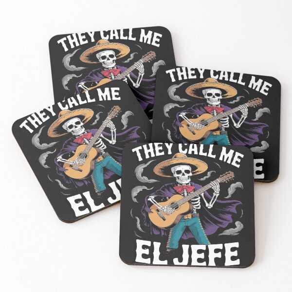 Item preview, They Call Me El Jefe Mexican Sombrero Cowboy Costume designed and sold by AvagondaMind.