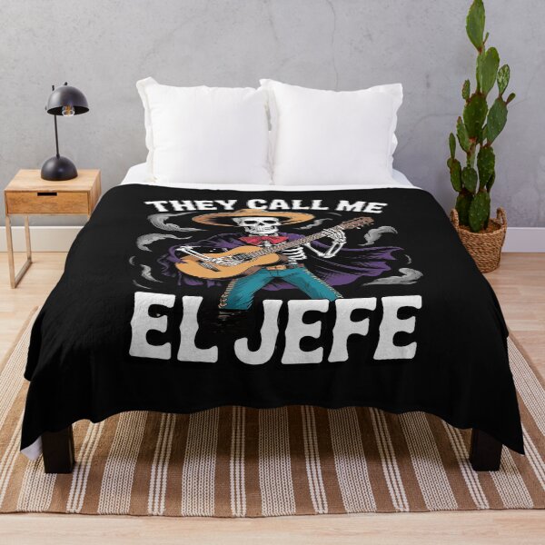 Item preview, They Call Me El Jefe Mexican Sombrero Cowboy Costume designed and sold by AvagondaMind.