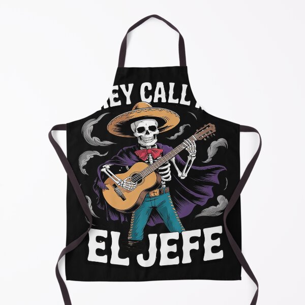 Item preview, They Call Me El Jefe Mexican Sombrero Cowboy Costume designed and sold by AvagondaMind.