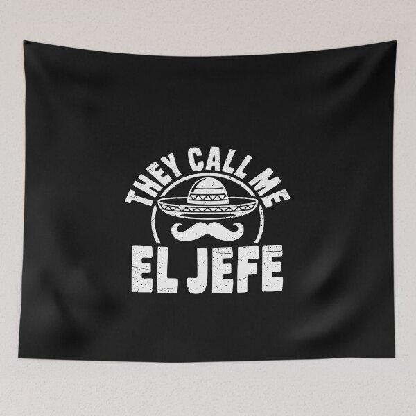 Item preview, They Call Me El Jefe T-Shirt Cinco De Mayo Party designed and sold by AvagondaMind.