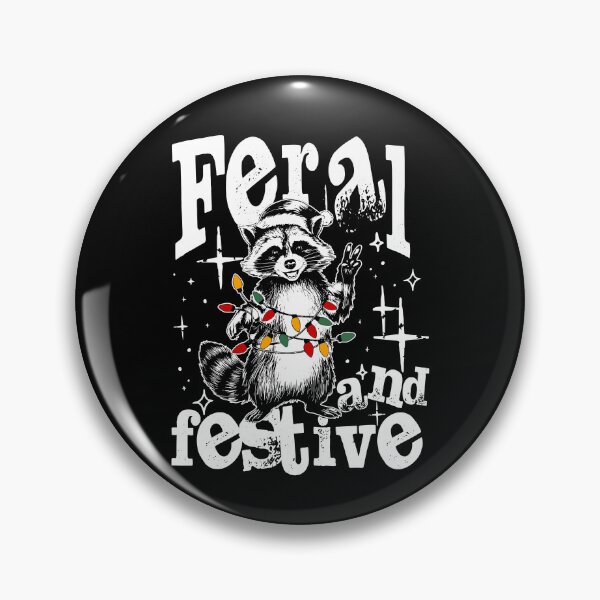Item preview, Feral But Festive designed and sold by CassieReilley.