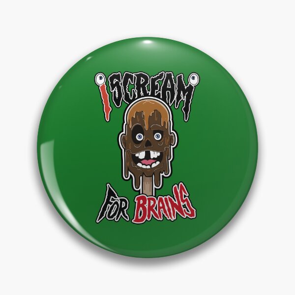 Item preview, I-Scream for Brains designed and sold by DoomScroll Designs.