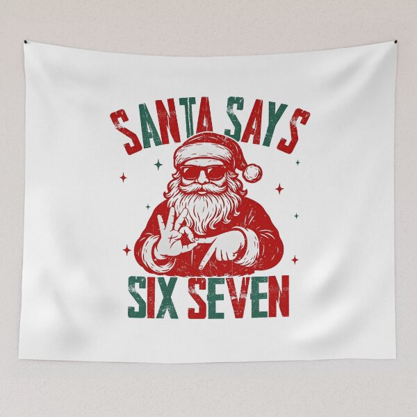 Item preview, Santa Says Six Seven designed and sold by Milekhinromanro.