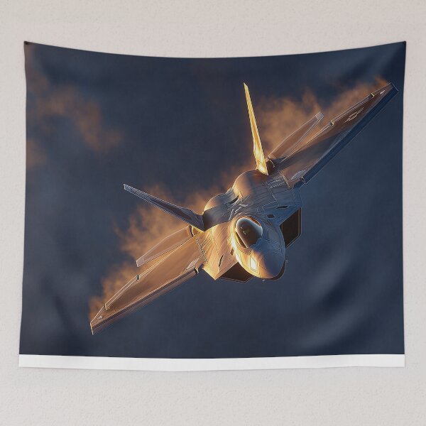 Item preview, F-22 Raptor Evening Intercept designed and sold by Skyframe Aviation.
