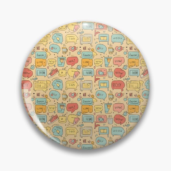 Item preview, Playful Chat Doodles designed and sold by Kaleidoscope Print.