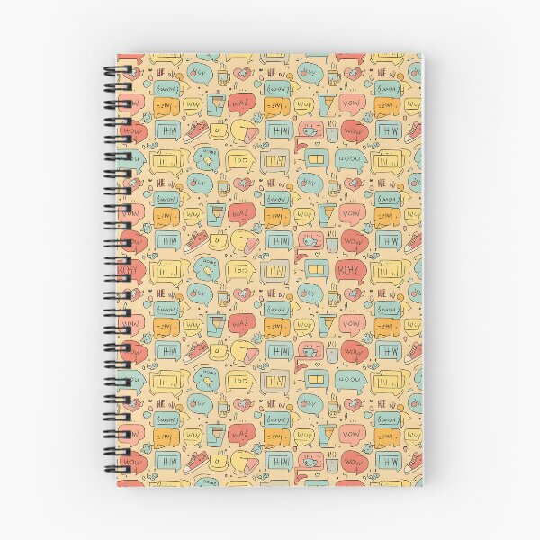 Item preview, Playful Chat Doodles designed and sold by Kaleidoscope Print.