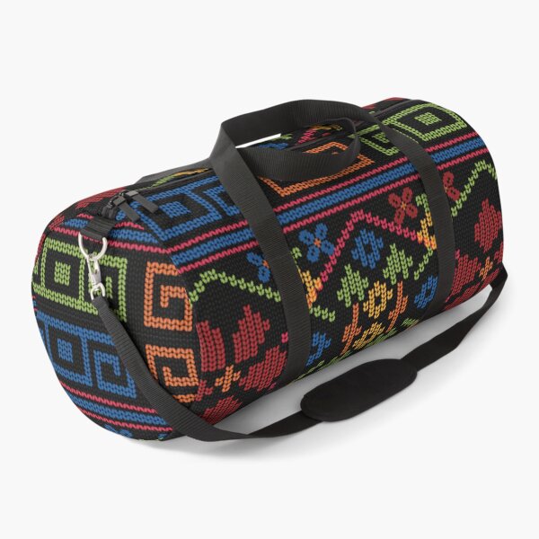 Item preview, Hmong Meander Seamless Pattern Tribal Cross Stitch Geometric Fusion designed and sold by SGStudio_Thailand.