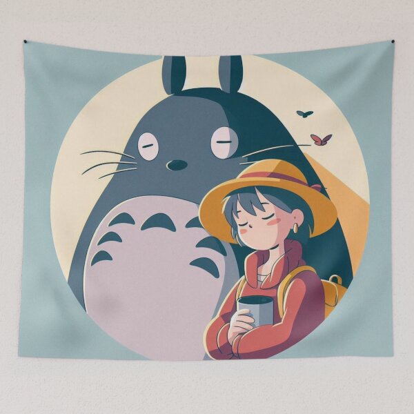 Aperçu de l'œuvre Personnages du Studio Ghibli créée et vendue par AnimeRay.