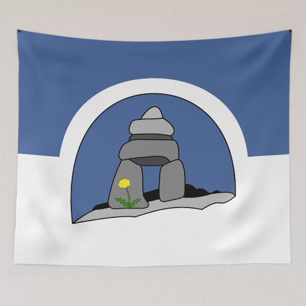 Item preview, Franco Nunavois Flag designed and sold by rheyes.