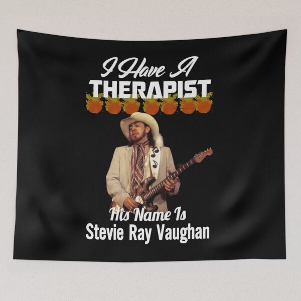 Item preview, Funny Man Vintage Stevie Ray Vaughan designed and sold by PdliazM.