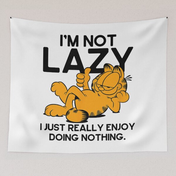 Item preview, Garfield I'm Not Lazy I Just Really Enjoy Doing Nothing  designed and sold by dawemorelyr.