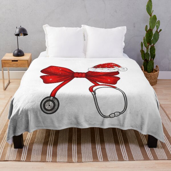 Item preview, Nurse Christmas Coquette Bow designed and sold by Milekhinromanro.