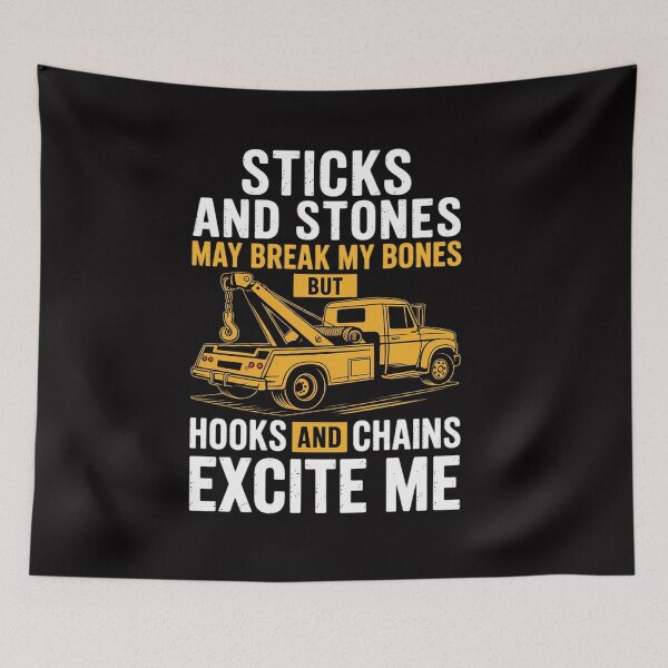 Item preview, Tow Truck Driver Breakdown Lorry - Thin Yellow Line Trucker designed and sold by CareTopping.