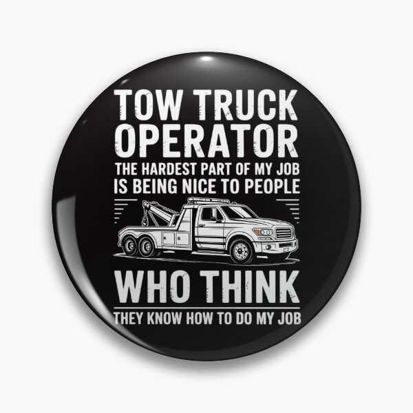 Item preview, Tow Truck Driver & Tow Operator Wrecker designed and sold by CareTopping.
