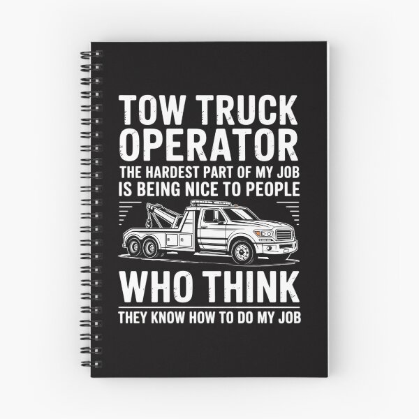 Item preview, Tow Truck Driver & Tow Operator Wrecker designed and sold by CareTopping.