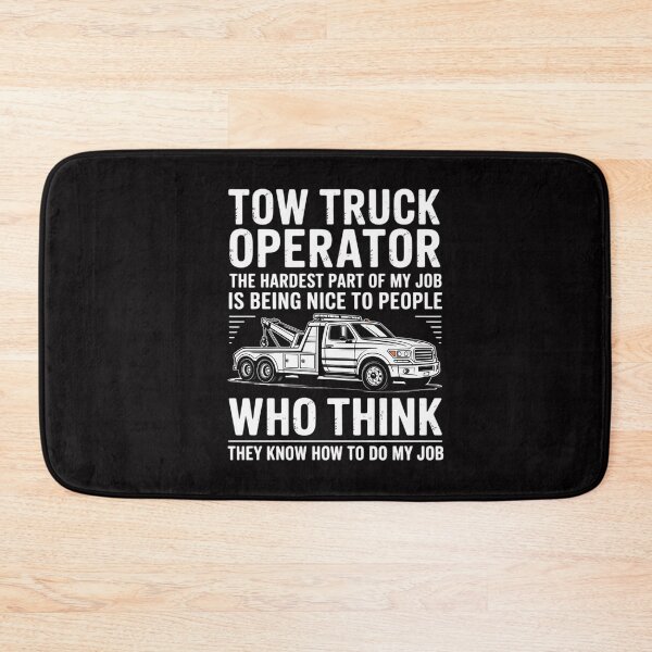 Item preview, Tow Truck Driver & Tow Operator Wrecker designed and sold by CareTopping.
