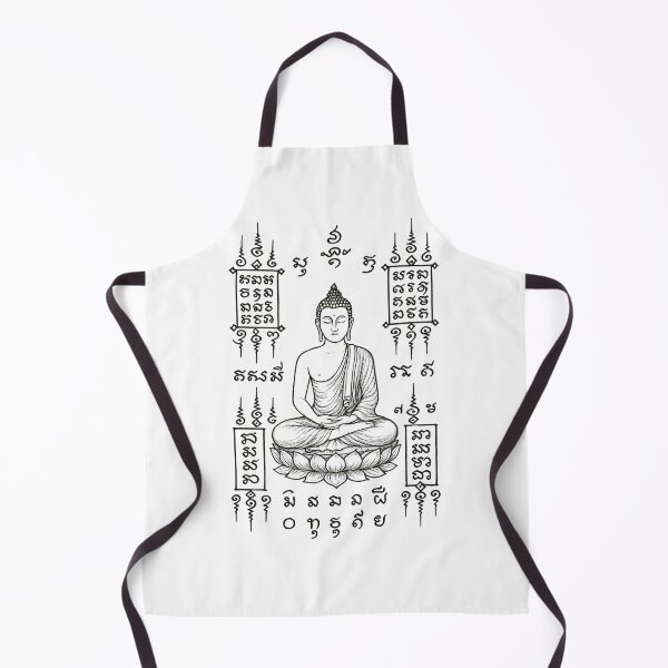 Item preview, Buddha Yantra Serenity – Sacred Line Art Illustration designed and sold by Sksticker991.