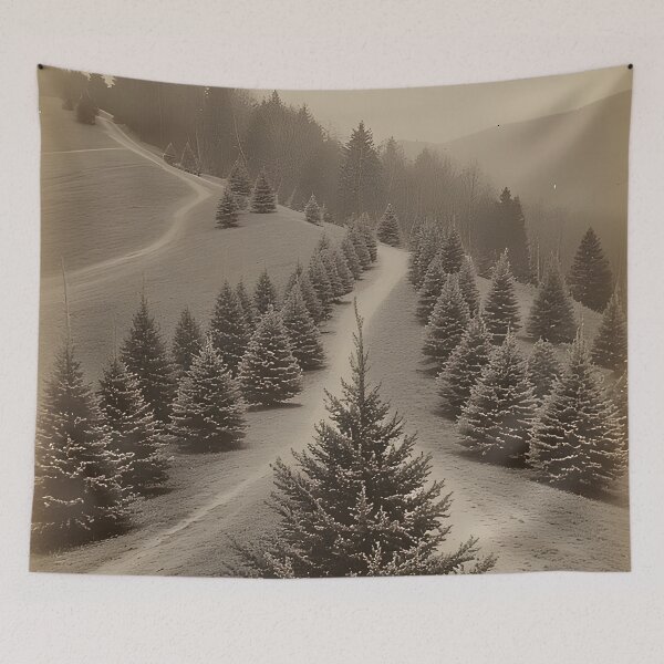 Item preview, Avenue of trees on a hill designed and sold by Mianku | Für das Leben.