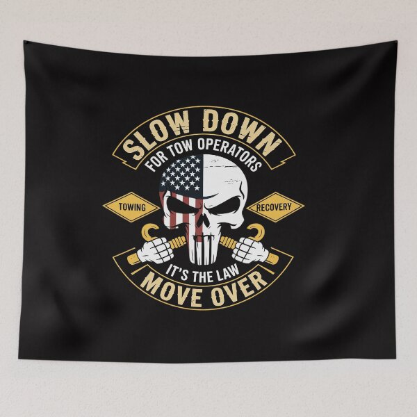 Item preview, Tow Lives Matter Thin Yellow Line Tow Truck Driver designed and sold by CareTopping.