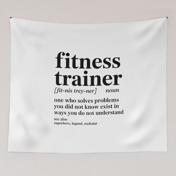 Item preview, Funny Fitness Trainer Noun Personal Trainer designed and sold by ReadySide.