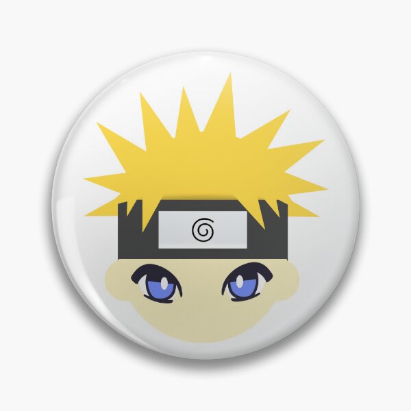 Item preview, Minimalist Blonde Spiky Hair Anime Shinobi Ninja designed and sold by MerchSenpai.