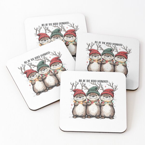 Item preview, All of the Otter Reindeer designed and sold by Milekhinromanro.