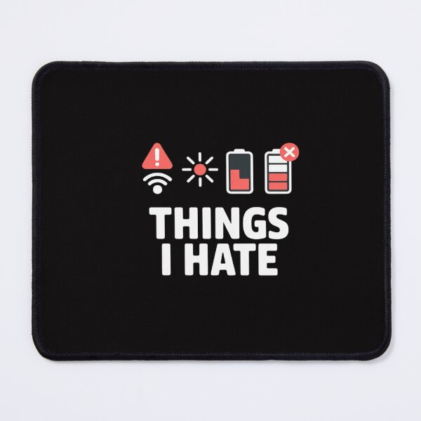 Item preview, Things I Hate Programmer Gamer Computer Nerd Gift Idea designed and sold by CareTopping.