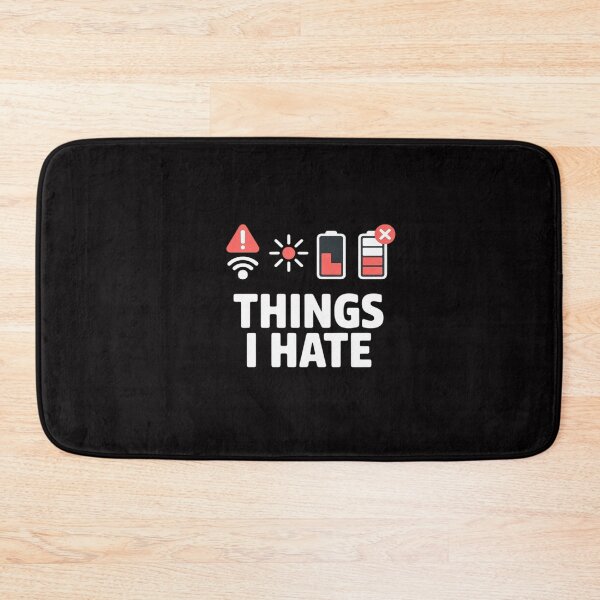 Item preview, Things I Hate Programmer Gamer Computer Nerd Gift Idea designed and sold by CareTopping.