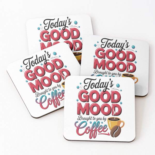Item preview, today's good mood brought to you by coffee designed and sold by brinbotty.
