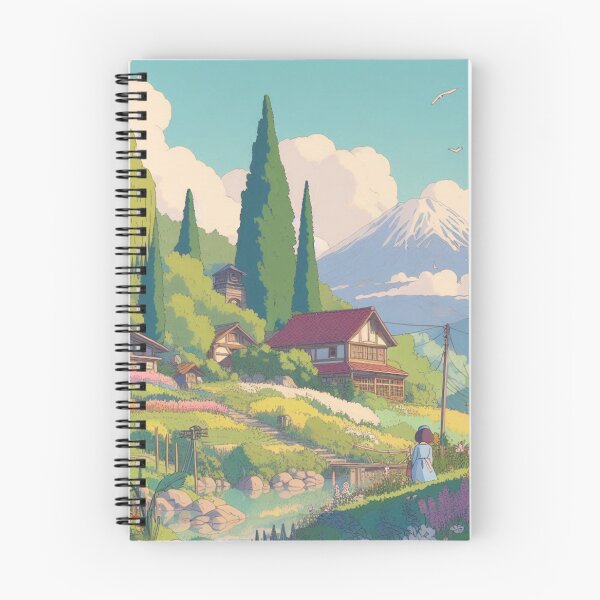 Item preview, Studio Ghibli Landscape designed and sold by AnimeRay.