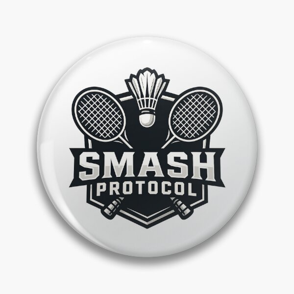 Item preview, Smash Protocol – Badminton Power Crest designed and sold by techy-rrr.
