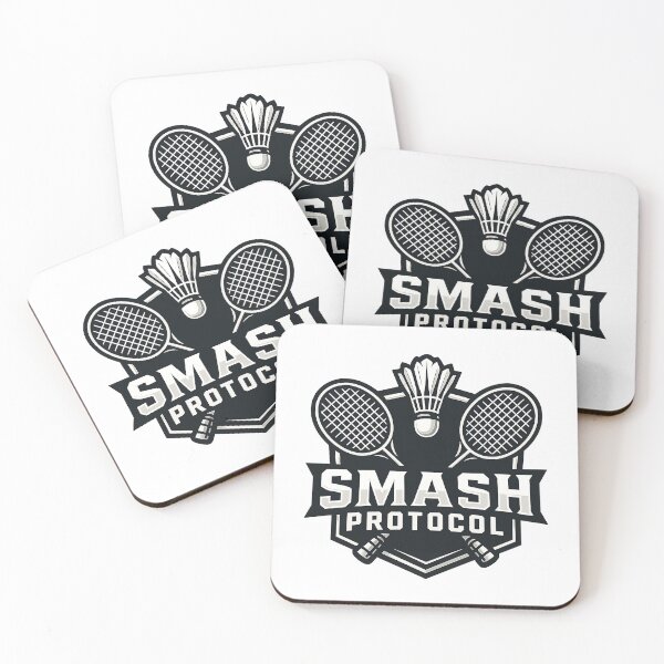 Item preview, Smash Protocol – Badminton Power Crest designed and sold by techy-rrr.