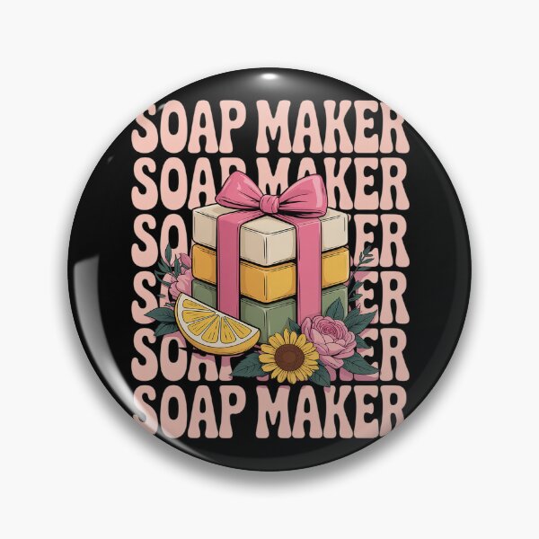 Item preview, Soap Maker Soap Making Soap Dealer Girl Coquette Bow Pink designed and sold by LittleDame.
