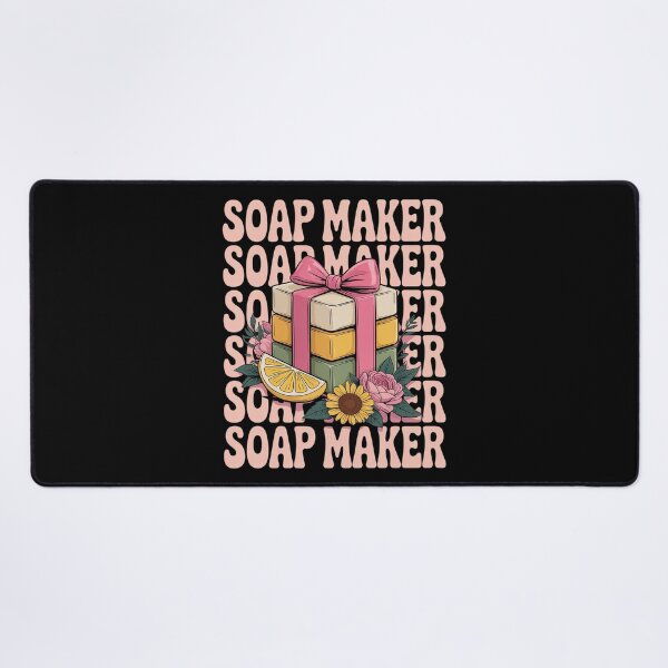 Item preview, Soap Maker Soap Making Soap Dealer Girl Coquette Bow Pink designed and sold by LittleDame.