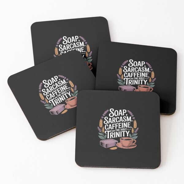 Item preview, Soap Sarcasm and Caffeine The Holy Trinity designed and sold by LittleDame.