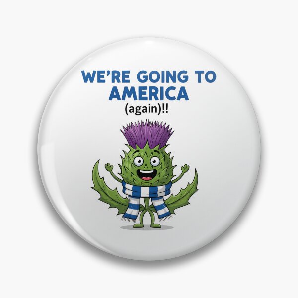 Item preview, We're going to America Again - Tartan Army Football Fan - Gift for Soccer Lover designed and sold by lamebee.