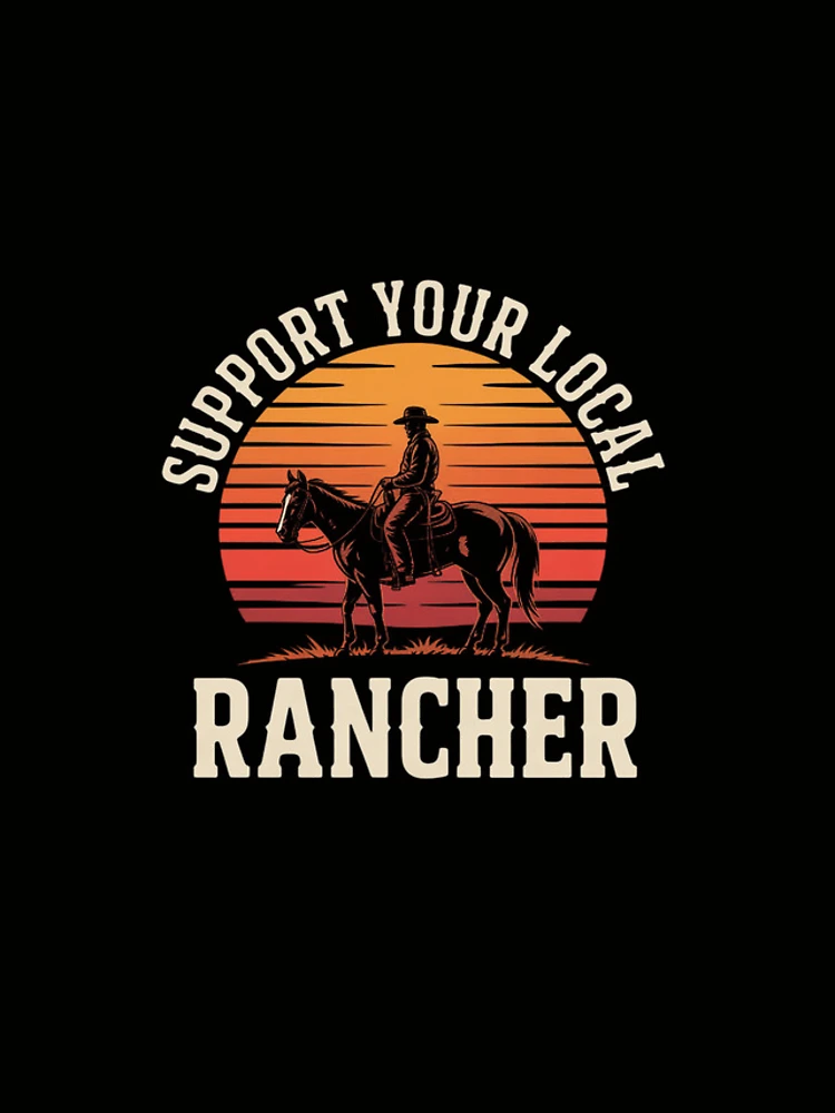 Thumbnail 4 of 4, iPhone Case, Support Your Local Ranchers - Cattle Ranch designed and sold by CareTopping.