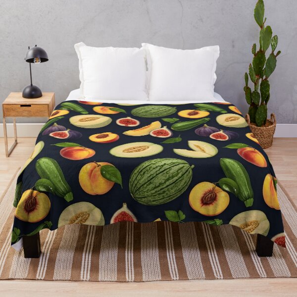 Artikelvorschau, Melon Garden Night entworfen und verkauft von Kaleidoscope Print.